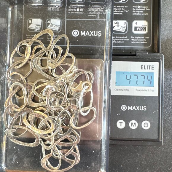 VTG Silpada Sterling Silver 925 Oval Link Chain Necklace Size 19.5'' Length - Picture 8 of 9